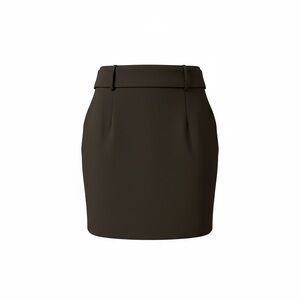 Darling Dark Brown Pencil Skirt